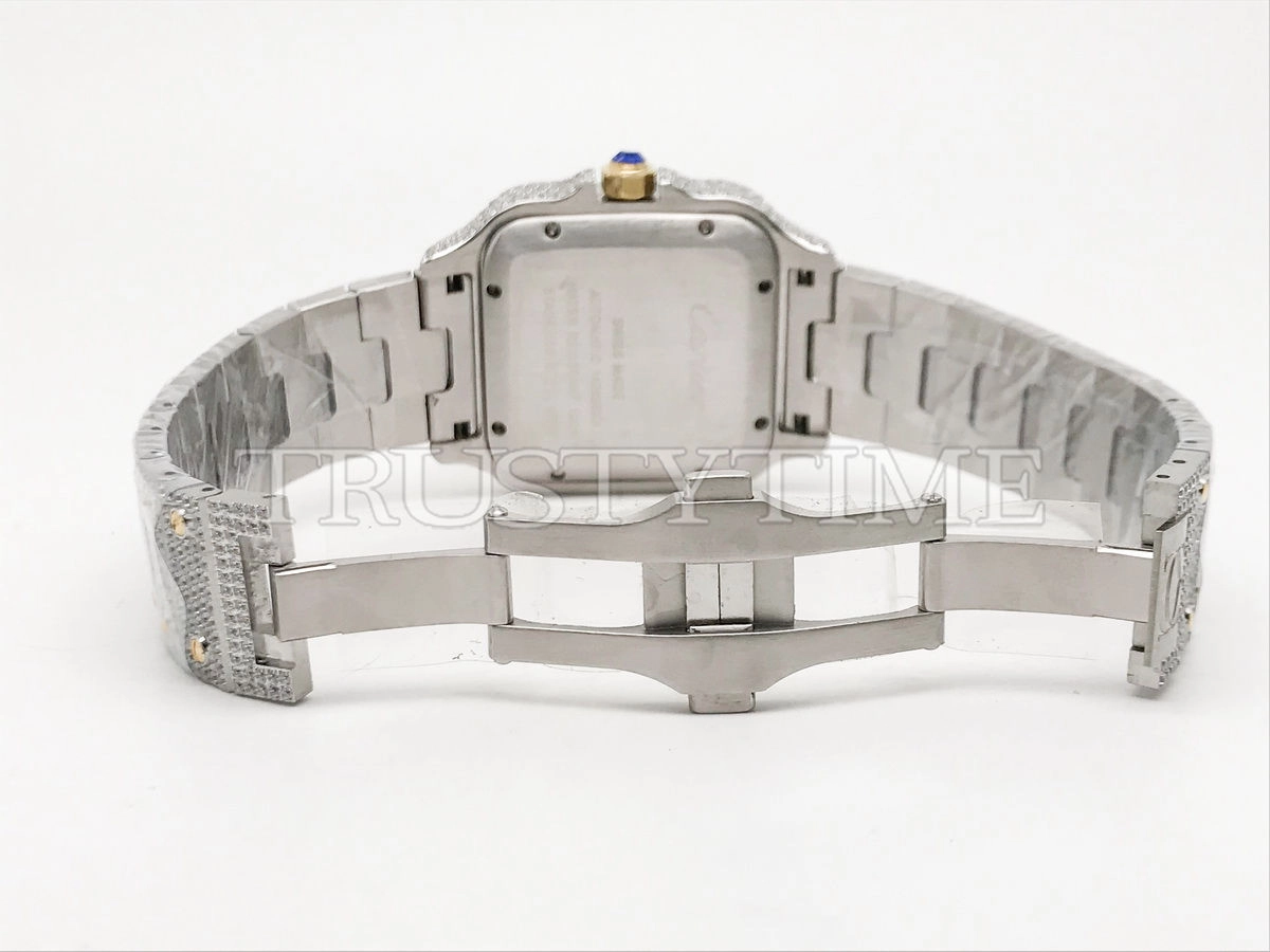 Копия часов Cartier Santos De Cartier 40 W2SA0009 Diamonds Арт. CR-0935
