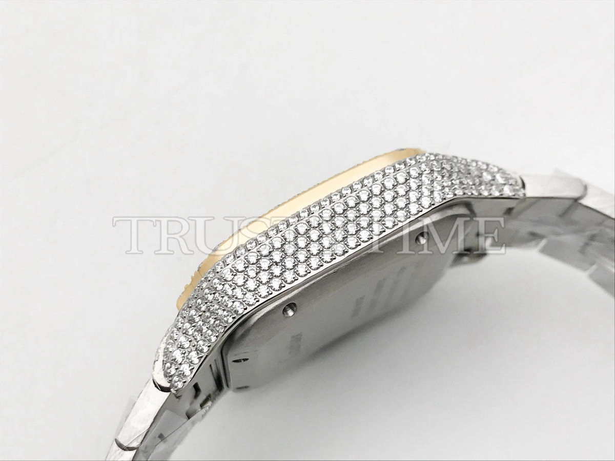 Копия часов Cartier Santos De Cartier 40 W2SA0009 Diamonds Арт. CR-0939