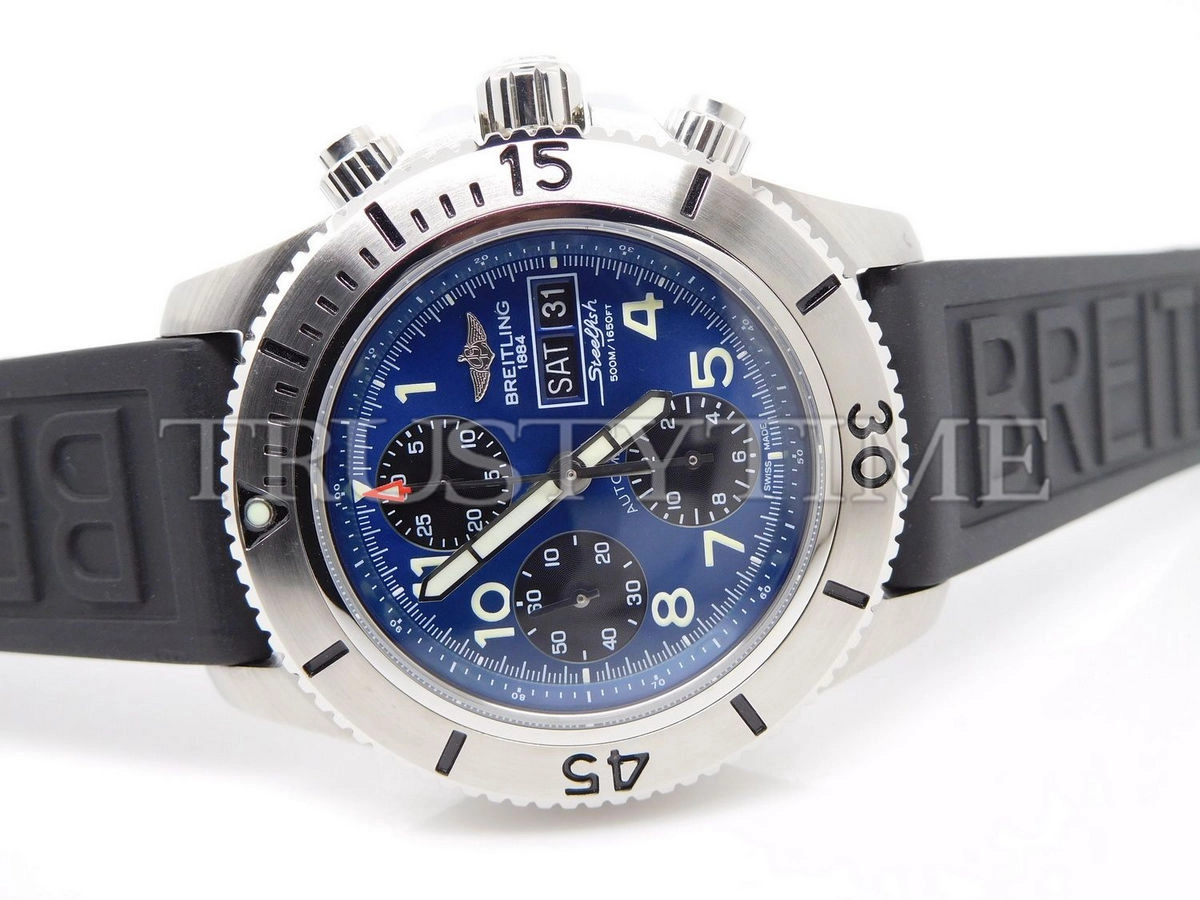 Копия часов Breitling Superocean Chronograph Steelfish 44 A13341C3/C893/158S