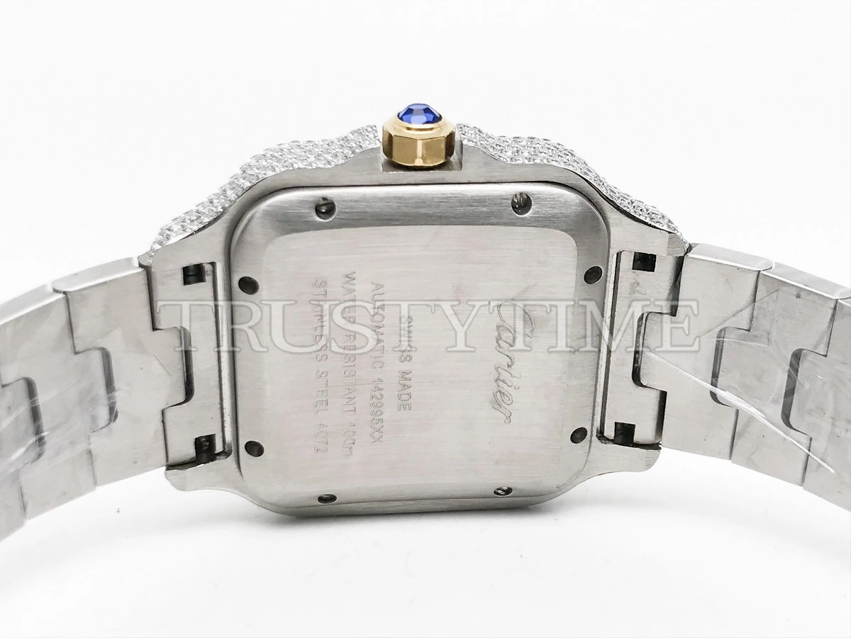 Копия часов Cartier Santos De Cartier 40 W2SA0009 Diamonds Арт. CR-0937