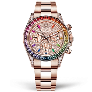 Копия часов Rolex Cosmograph Daytona Rainbow 116595RBOW Dimonds Dial