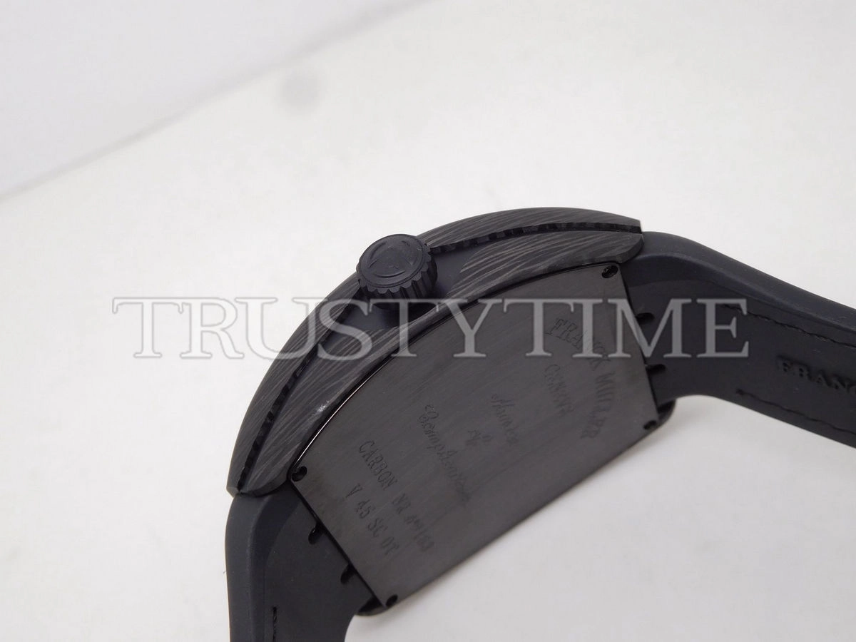 Копия часов Franck Muller Vanguard Carbon 44mm V45-SC-DT-CARBON-NR