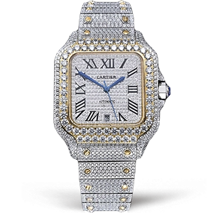 Копия часов Cartier Santos De Cartier 40 W2SA0009 Diamonds Арт. CR-0939