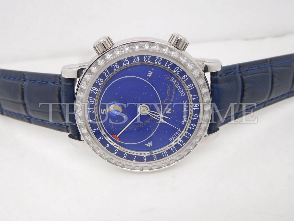 Копия часов Patek Philippe Grand Complications Celestial Sky Moon 44mm 6104G-001