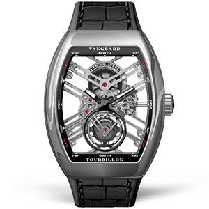 Копия часов Franck Muller Vanguard Tourbillon V45-T-SQT-AC-NR