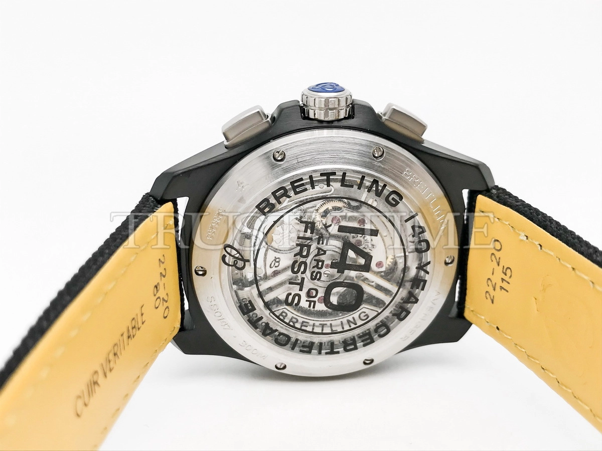 Копия часов Breitling Aneger B01 Chronograph 44 Night Mission SB0147101B1X1