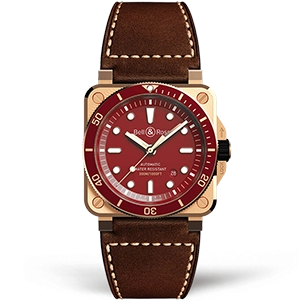 Копия часов Bell & Ross BR 03-92 Diver Red Bronze BR0392-D-R-BR/SCA