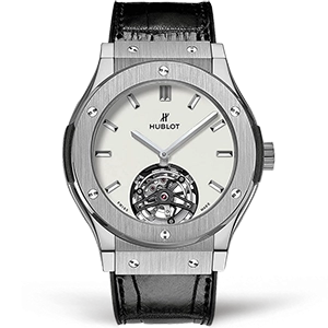 Копия часов Hublot Classic Fusion Tourbillon King Gold 45mm 505.NX.2610.LR
