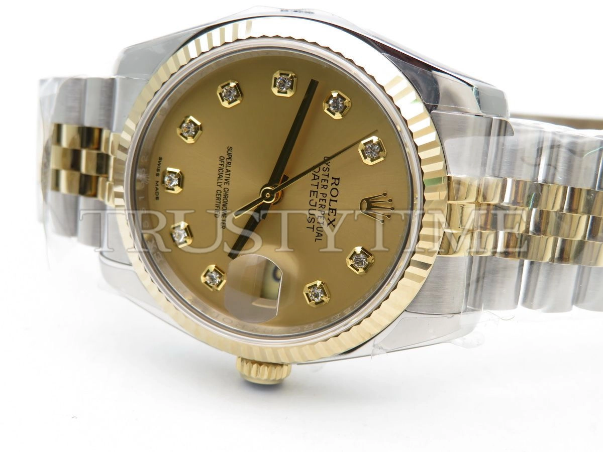 Копия часов Rolex DateJust 36mm 116233-0150