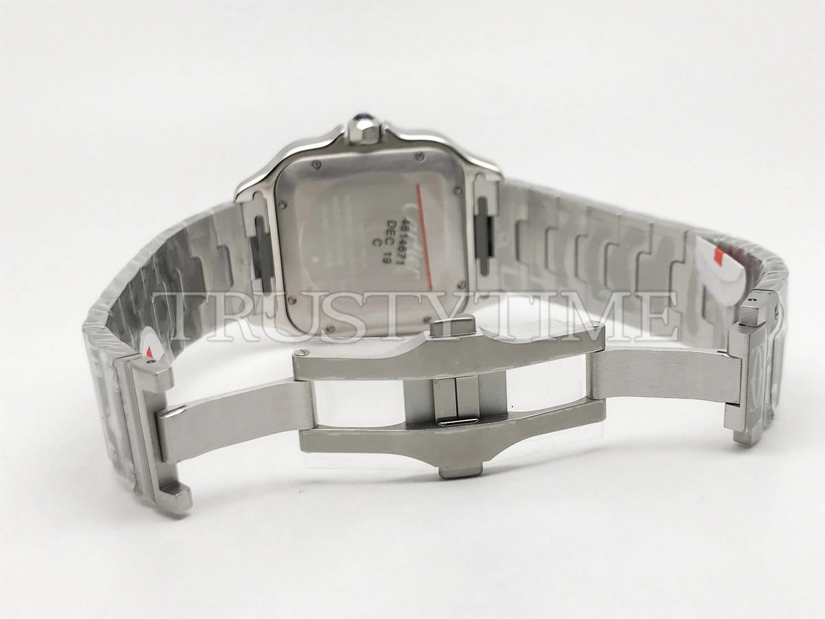 Копия часов Cartier Santos De Cartier Smoky Green WSSA0062