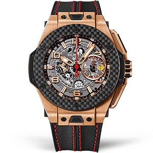Копия часов Hublot Big Bang Ferrari "King Carbon Gold" 401.OQ.0123.VR