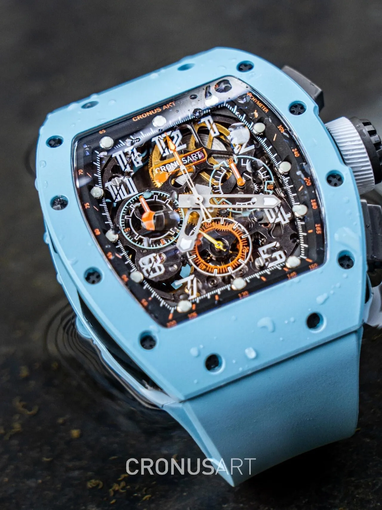 Часы CronusArt Carbon Watch CM09-015