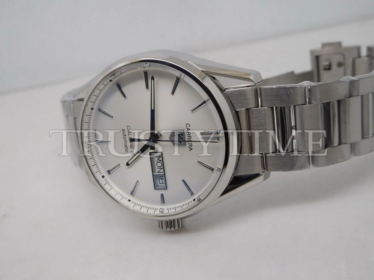 Копия часов Tag Heuer Carrera Calibre 5 Day Date 41mm WAR201B.BA0723