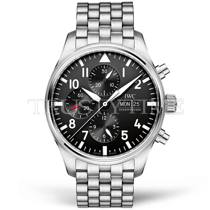 Реплика часов IWC Pilot's Watch Chronograph 43mm IW377710 Арт.IW-0548 Копия часов IWC Pilot's Watch Chronograph 43mm IW377710 Арт.IW-0548