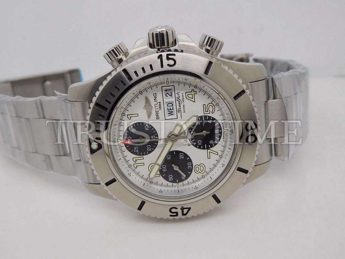 Копия часов Breitling Superocean Chronograph Steelfish 44 A13341C3/G782/162A