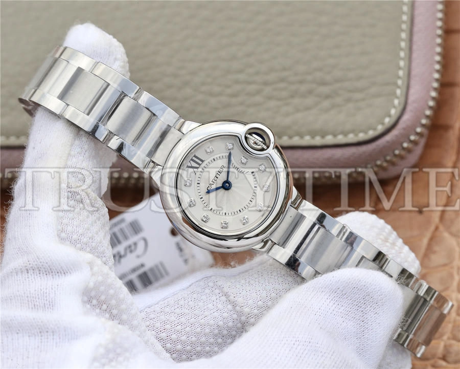 Копия часов Cartier Ballon Bleu 28 WE902073
