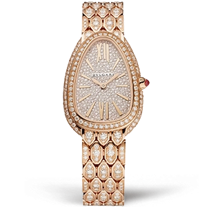 Копия часов Bvlgari Serpenti Seduttori 33mm 103160