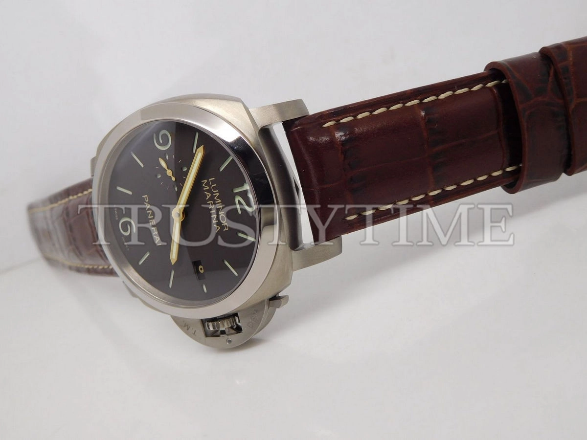 Копия часов Panerai Luminor 1950 Marina 3 Days Automatic Titanio 44mm PAM00351