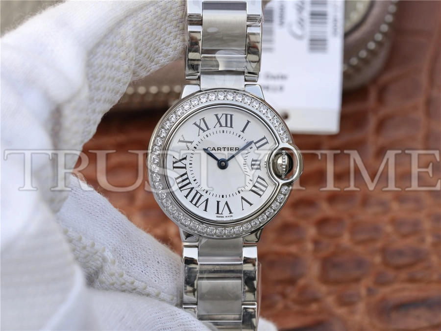 Копия часов Cartier Ballon Bleu 28 W4BB0015