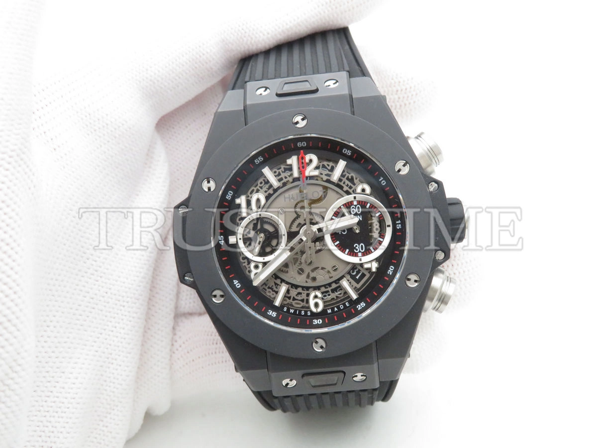 Копия часов Hublot Big Bang Unico Black Magic 45mm 411.CI.1170.RX