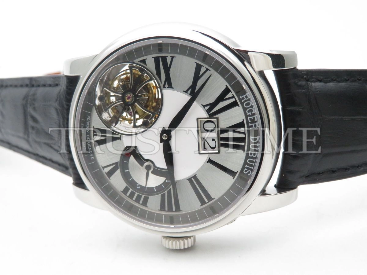 Копия часов Roger Dubuis Hommage Flying Tourbillon With Large Date 45mm RDDBHO0578