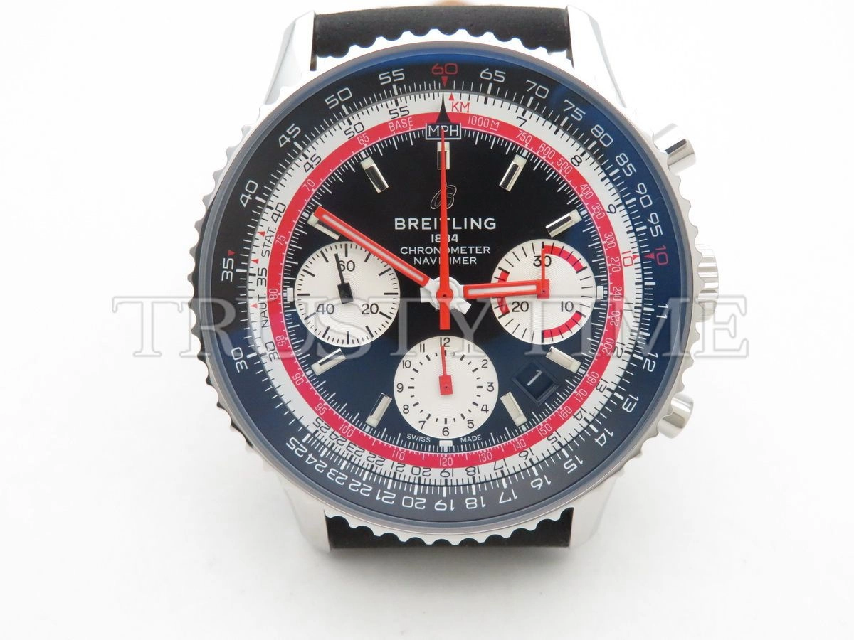 Копия часов Breitling Navitimer B01 Chronograph Swissair 43 AB01211B1B1X1