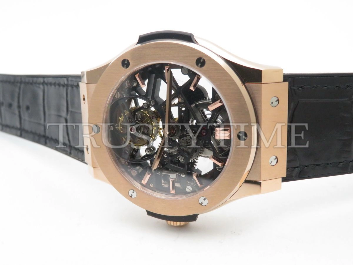 Копия часов Hublot Classic Fusion Tourbillon 45mm 99 505.OX.0180.LR