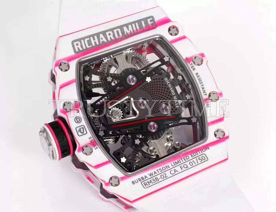 Копия часов Richard Mille RM 38-02 Bubba Watson Tourbillon
