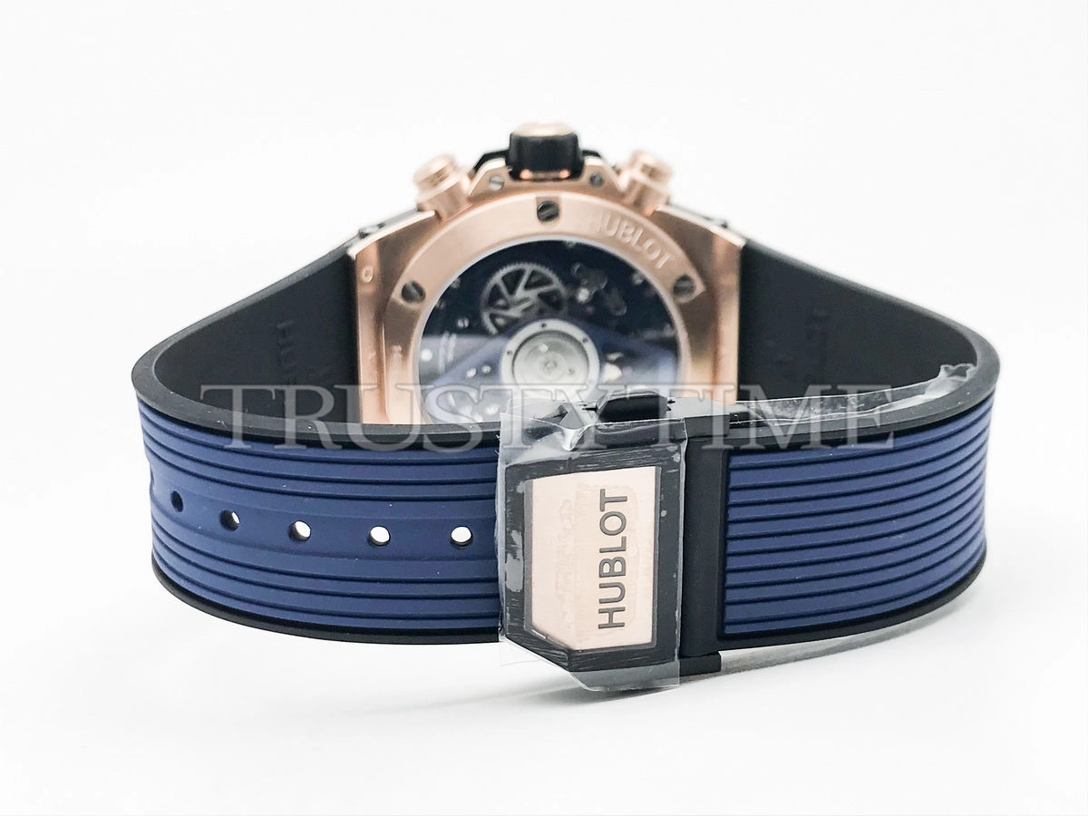 Копия часов Hublot Big Bang Unico King Gold Blue 42mm 441.OX.5181.RX