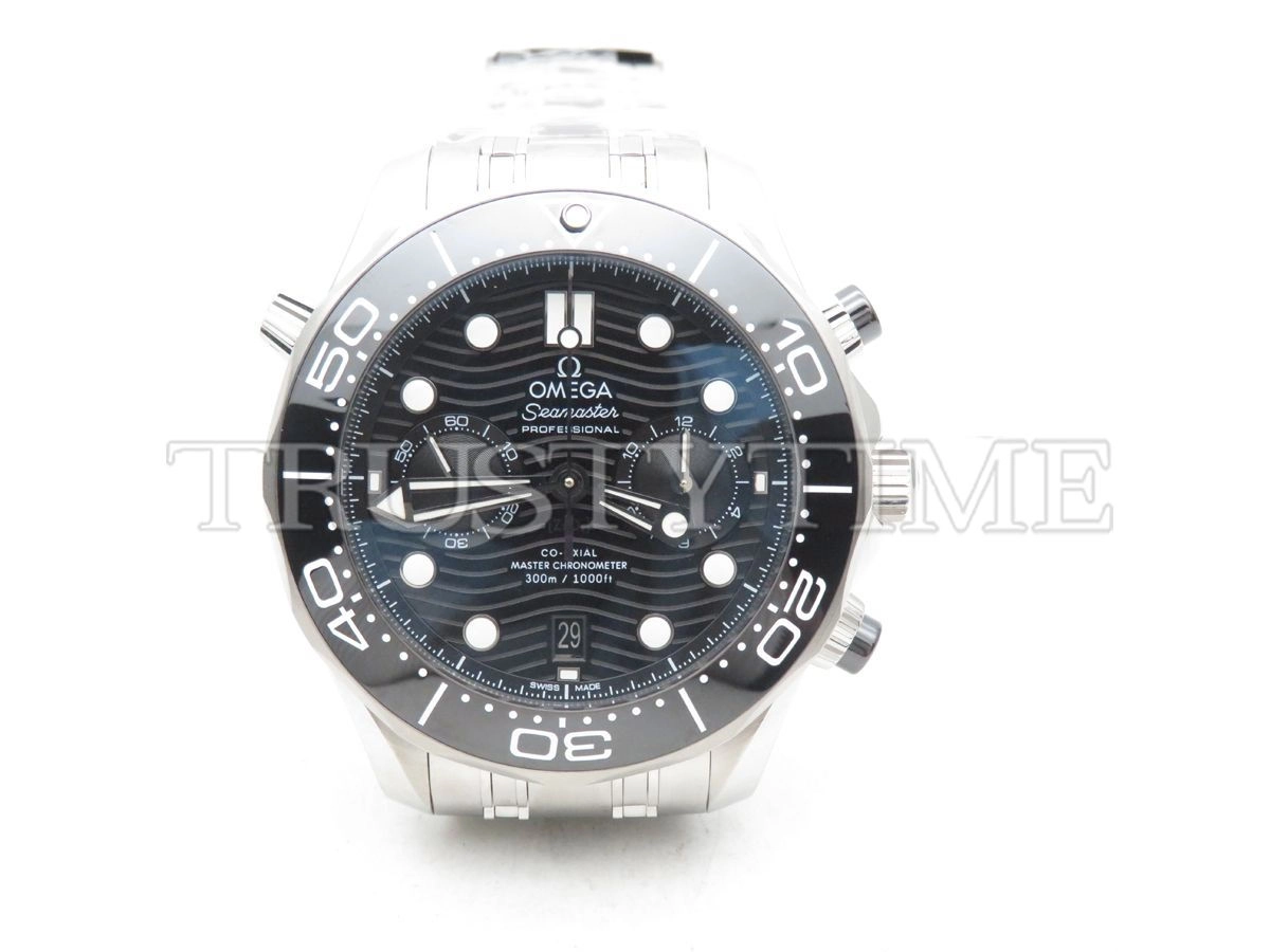 Копия часов Omega Seamaster Diver 300m Co‑Axial Master Chronometer Chronograph 44mm 210.30.44.51.01.001