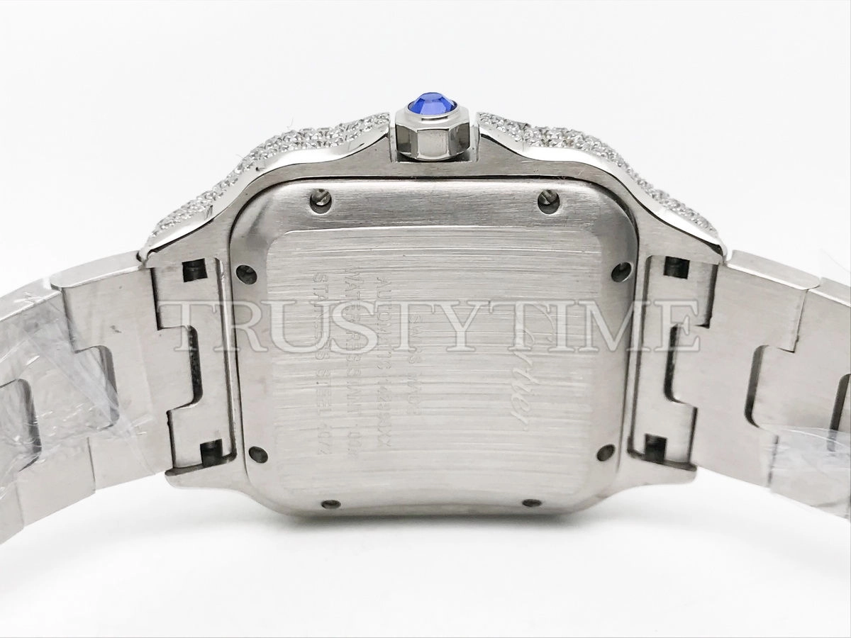 Копия часов Cartier Santos De Cartier 40 WSSA0018 Diamonds Арт. CR-0929