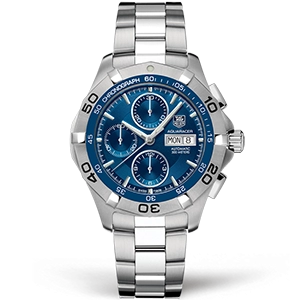 Копия часов Tag Heuer Aquaracer 300M Calibre 16 Day-Date 43mm CAF2012.BA0815