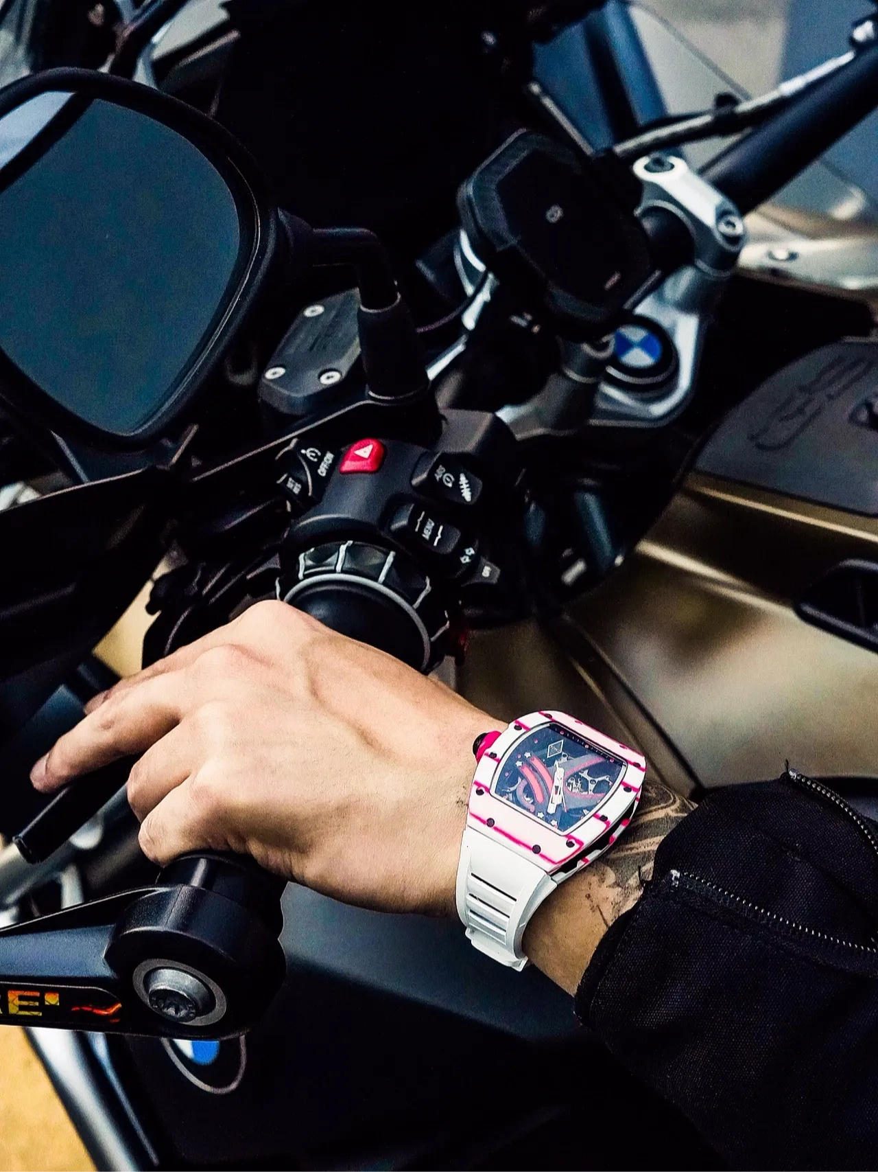 Часы CronusArt NTPT Carbon Fiber Watch CM06-P