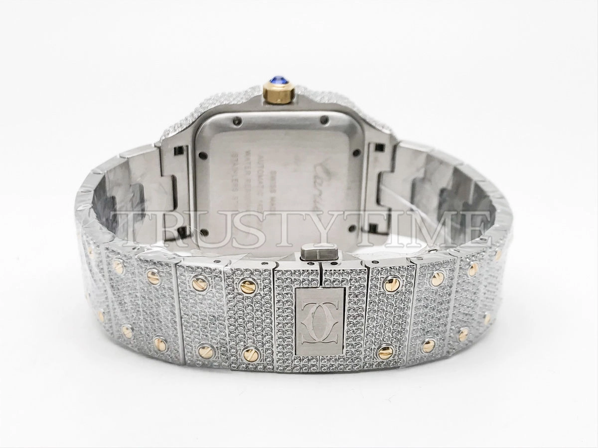Копия часов Cartier Santos De Cartier 40 W2SA0009 Diamonds Арт. CR-0937