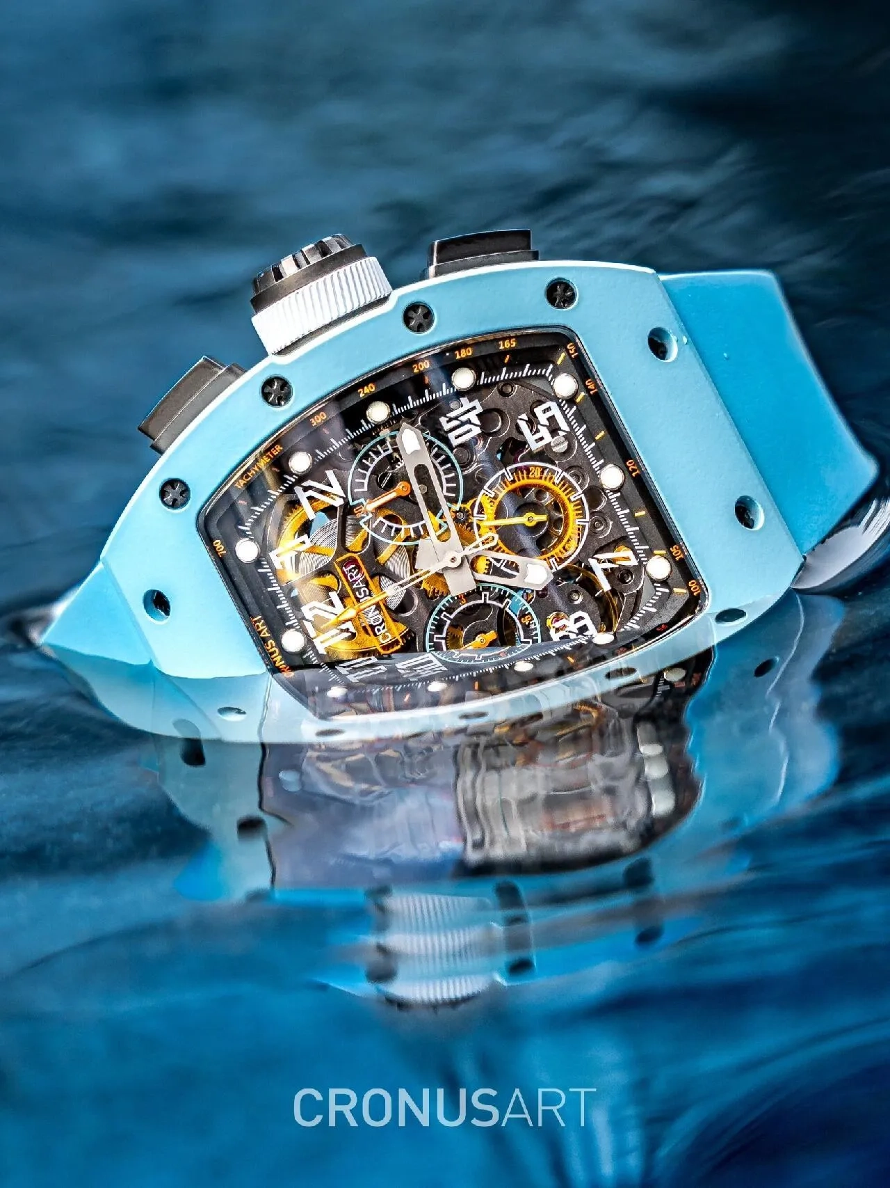 Часы CronusArt Carbon Watch CM09-015