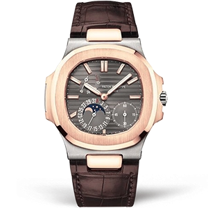 Копия часов Patek Philippe Nautilus Power Reserve Moonphase 40mm 5712GR-001