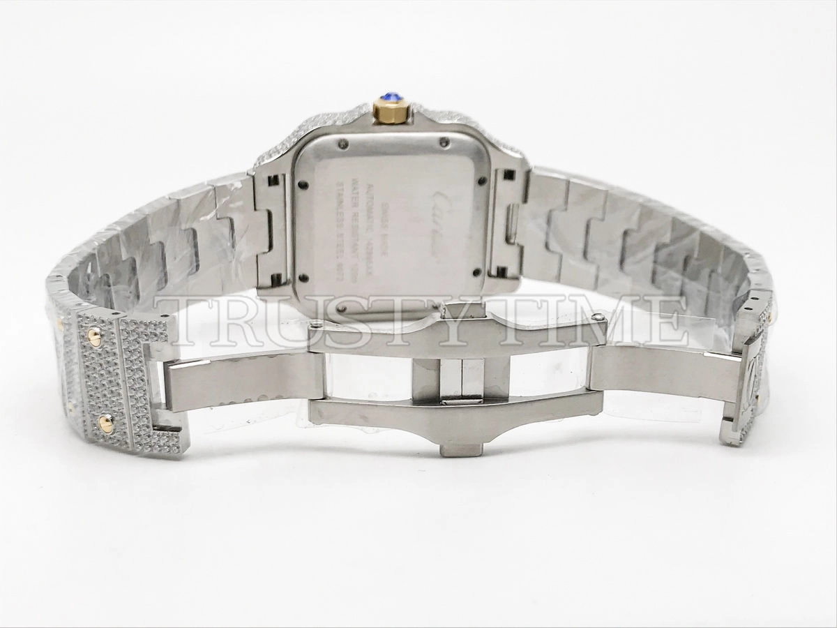 Копия часов Cartier Santos De Cartier 40 W2SA0009 Diamonds Арт. CR-0942