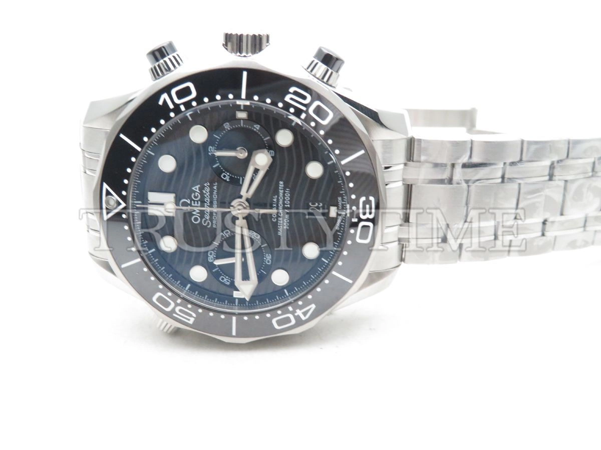 Копия часов Omega Seamaster Diver 300m Co‑Axial Master Chronometer Chronograph 44mm 210.30.44.51.01.001