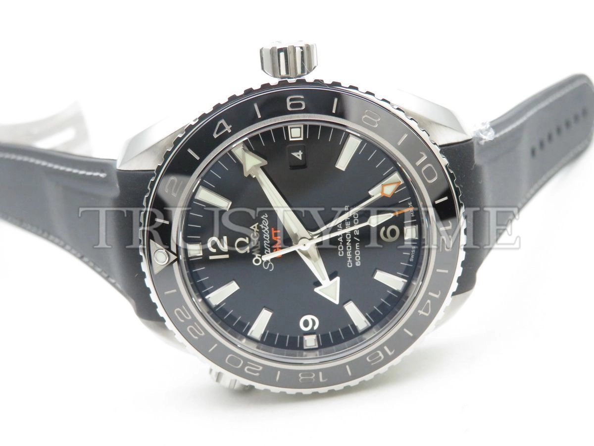 Копия часов Omega Seamaster Planet Ocean 600m Co‑Axial Master Chronometer GMT 43.5mm 232.32.44.22.01.001