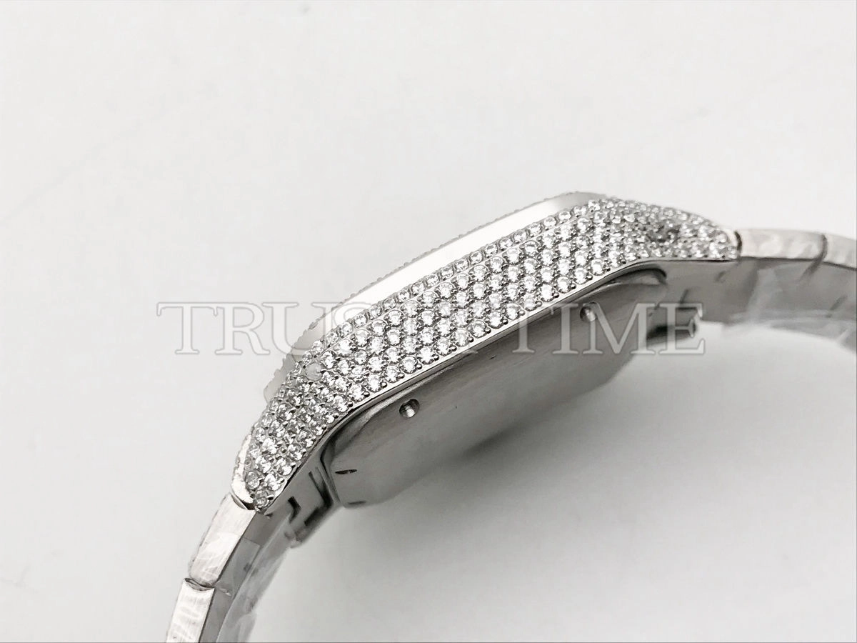 Копия часов Cartier Santos De Cartier 40 WSSA0018 Diamonds Арт. CR-0928