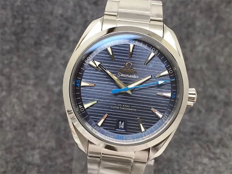 Копия часов Omega Aqua Terra 150m Blue