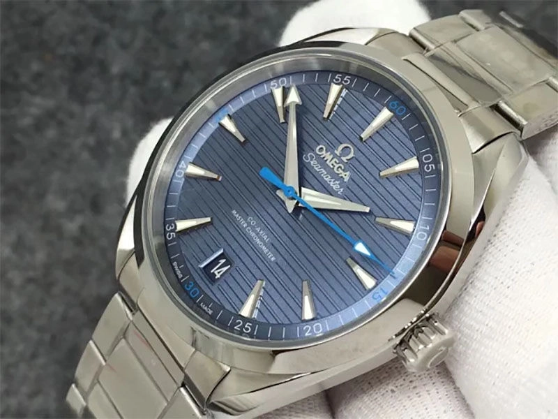 Копия часов Omega Aqua Terra 150m Blue