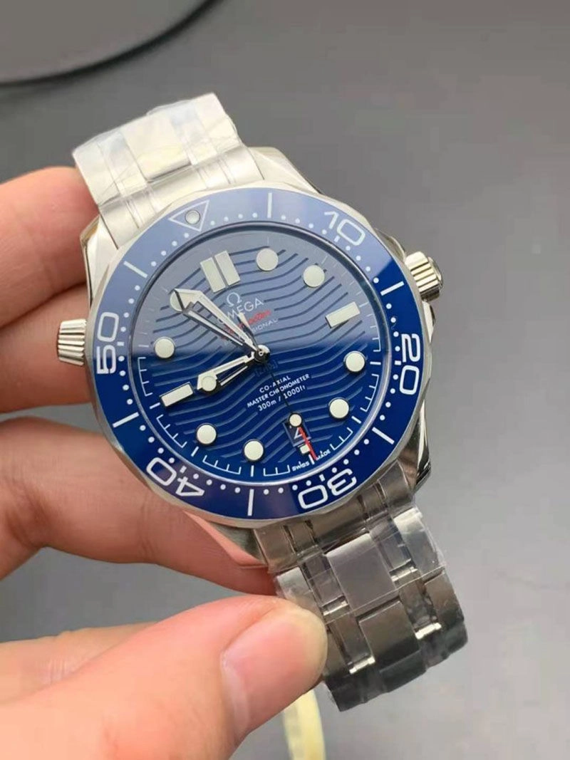 Копия часов Omega Seamaster Diver 300m Blue