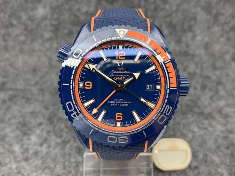 Копия часов Omega Planet Ocean 45,5 мм Big Blue