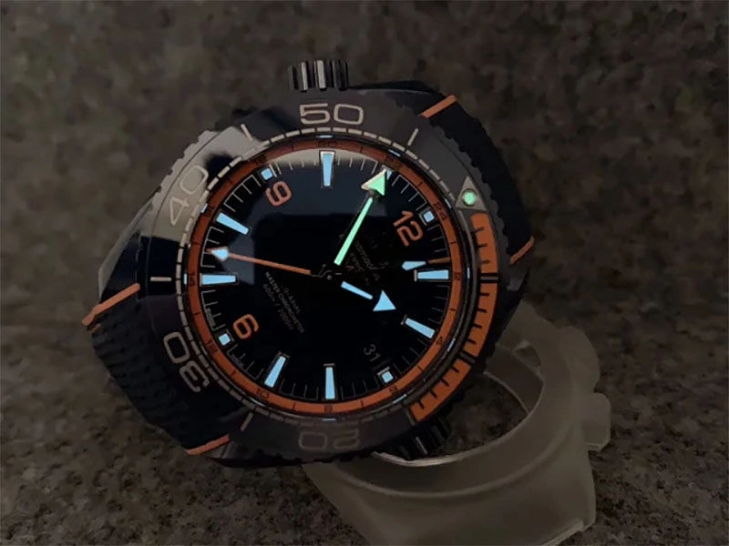 Копия часов Omega Planet Ocean 45,5 мм Big Blue
