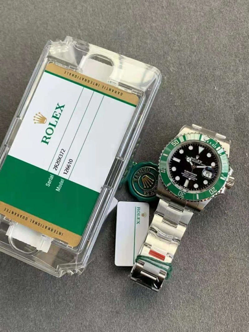 Реплика Rolex Submariner 126610LV 41мм калибр 3235