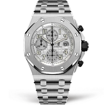 Реплика часов Audemars Piguet Royal Oak Offshore Chronograph 25721ST.OO.1000ST.07 Арт.AP-1134 Копия часов Audemars Piguet Royal Oak Offshore Chronograph 25721ST.OO.1000ST.07 Арт.AP-1134