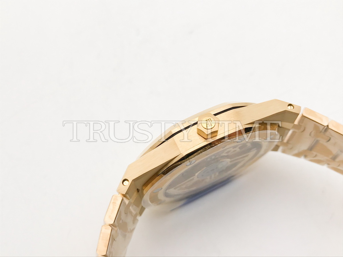 Копия часов Audemars Piguet Royal Oak Jumbo Extra-Thin Openworked 16204BA.OO.1240BA.01 Арт.AP-1209