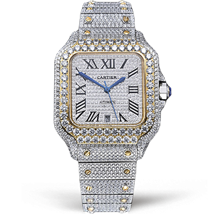 Копия часов Cartier Santos De Cartier 40 W2SA0009 Diamonds Арт.CR-0939