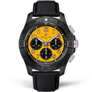 Копия часов Breitling Aneger B01 Chronograph 44 Night Mission SB0147101I1X2 Арт.BT-1157